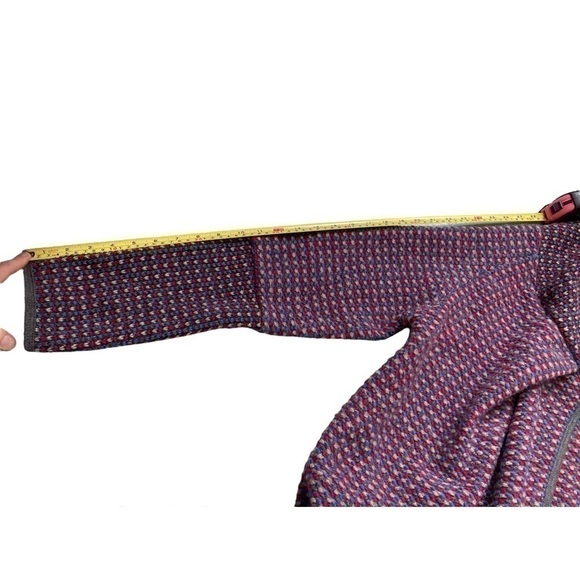 WOOL Blend Draped Oversized Tweed Laggen Look Outerwear Coat - Picture 8 of 12